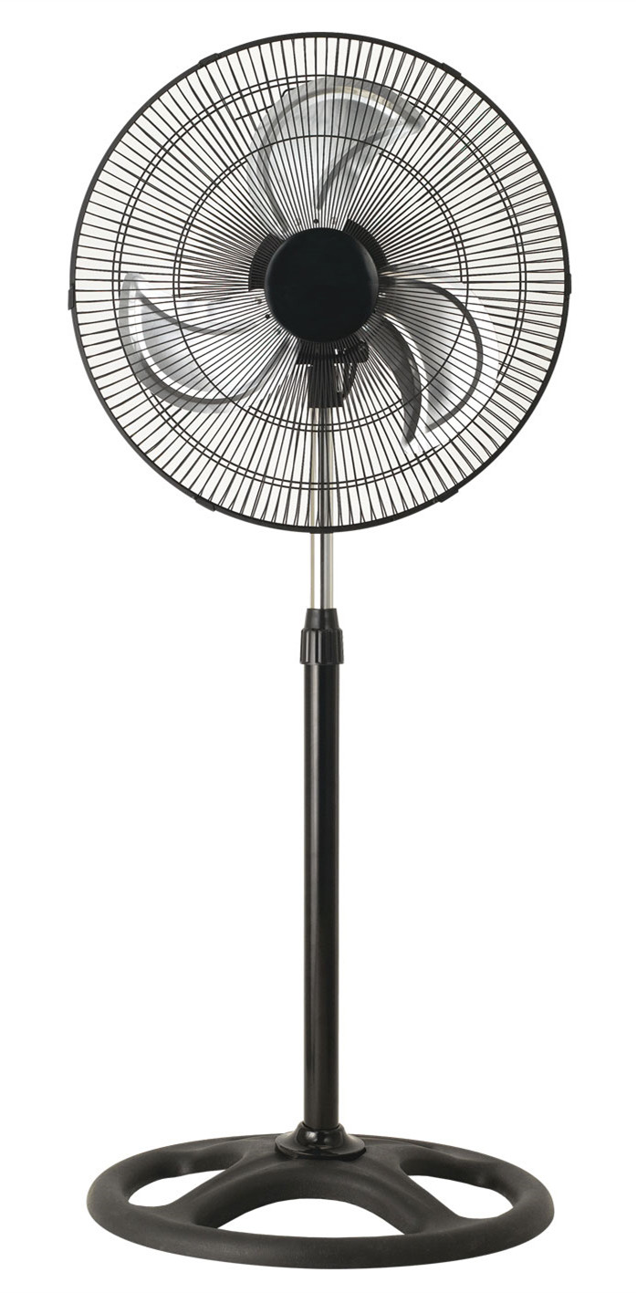 Air 18 Inch Industrial Heavy Duty Pedestal Oscillating Metal Stand Fan SR-S1804