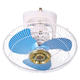 16 Inch 360 degree oscillation plastic blades ceiling roof orbit fan SR-O1602